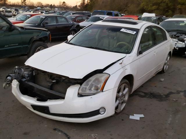 1N4BA41E65C836298 - 2005 NISSAN MAXIMA SE WHITE photo 2