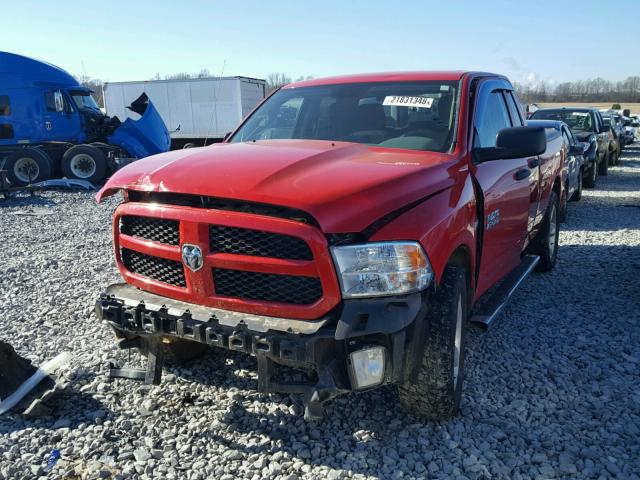 1C6RR6FT6DS550452 - 2013 RAM 1500 ST RED photo 2