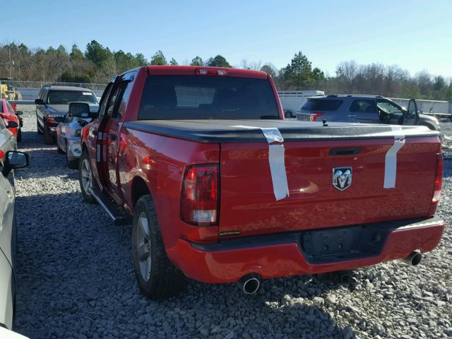 1C6RR6FT6DS550452 - 2013 RAM 1500 ST RED photo 3