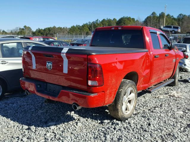1C6RR6FT6DS550452 - 2013 RAM 1500 ST RED photo 4