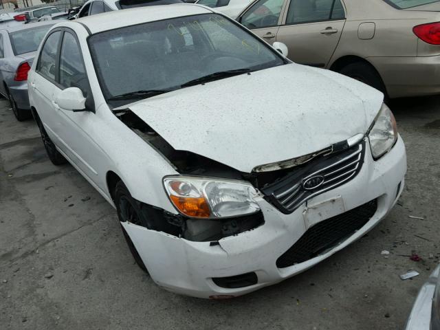 KNAFE122785583193 - 2008 KIA SPECTRA EX WHITE photo 1