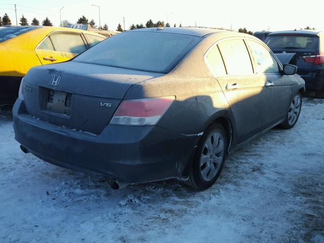 1HGCP3F82AA015328 - 2010 HONDA ACCORD EXL GRAY photo 4