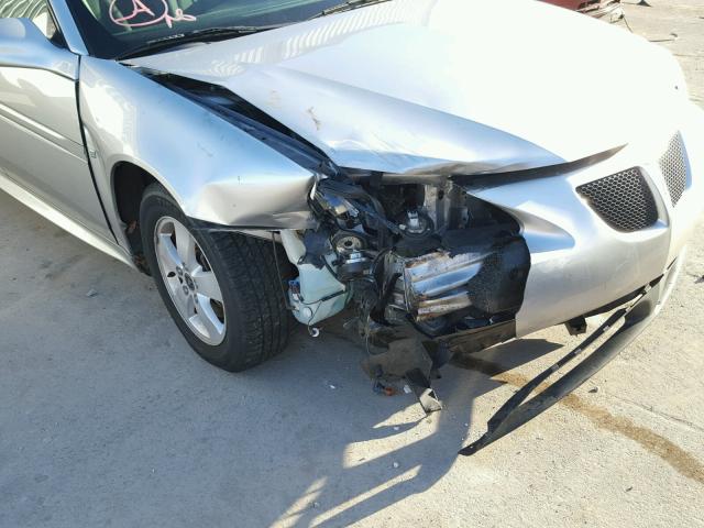 2G2WP552561120696 - 2006 PONTIAC GRAND PRIX SILVER photo 9