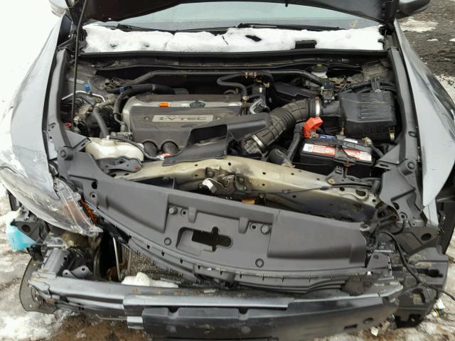 1HGCP268X8A018031 - 2008 HONDA ACCORD EXL GRAY photo 7