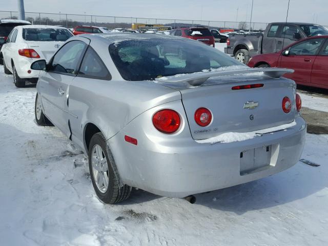 1G1AL15F177406894 - 2007 CHEVROLET COBALT LT SILVER photo 3