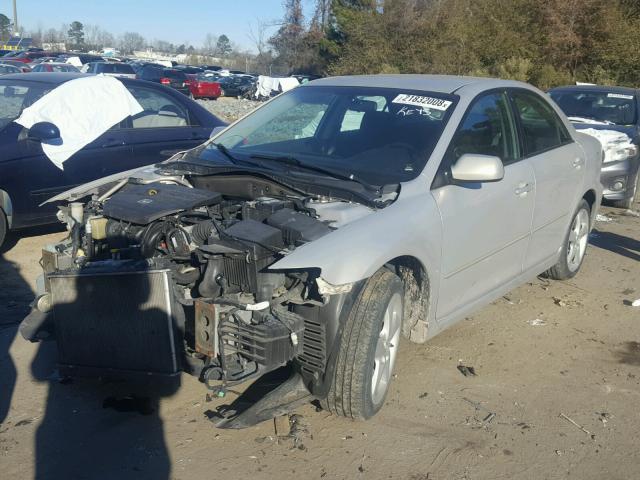 1YVHP80C085M42504 - 2008 MAZDA 6 I GRAY photo 2