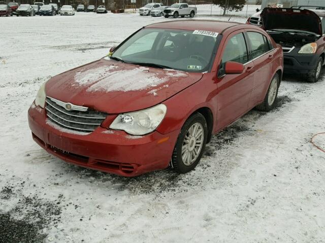 1C3LC56K37N507809 - 2007 CHRYSLER SEBRING TO RED photo 2