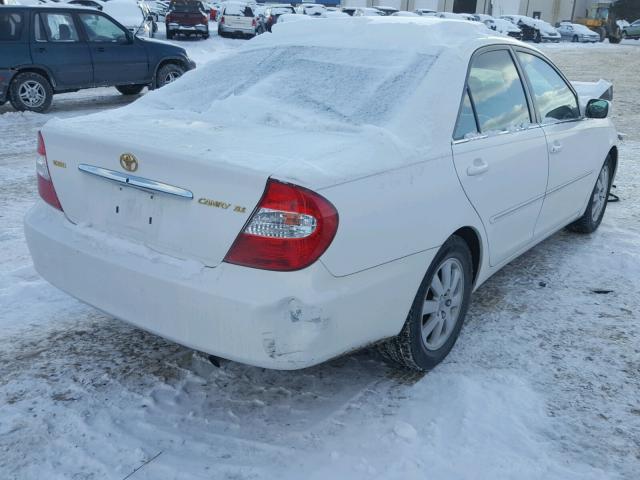 4T1BE30K94U367258 - 2004 TOYOTA CAMRY LE WHITE photo 4