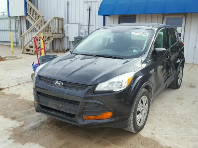 1FMCU0F72FUC42579 - 2015 FORD ESCAPE S BLACK photo 2