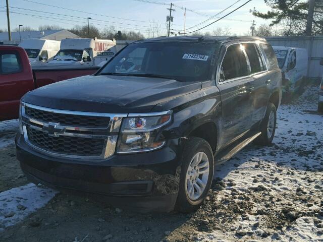 1GNSKAKC6HR111912 - 2017 CHEVROLET TAHOE K150 BLACK photo 2