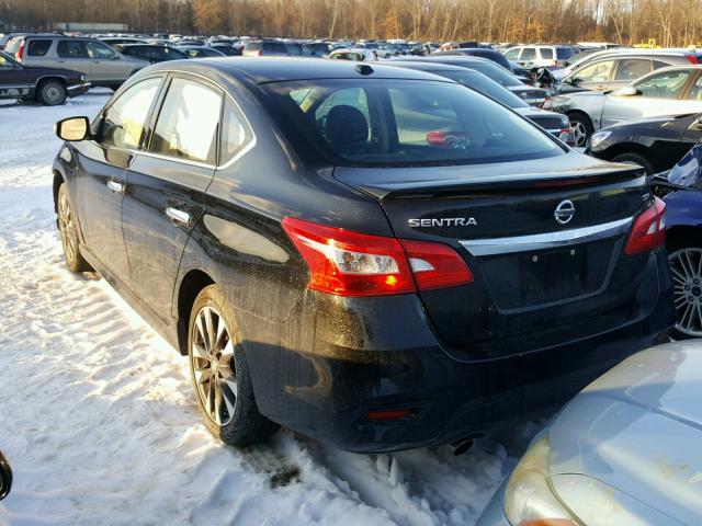 3N1AB7AP4GY276641 - 2016 NISSAN SENTRA S BLACK photo 3