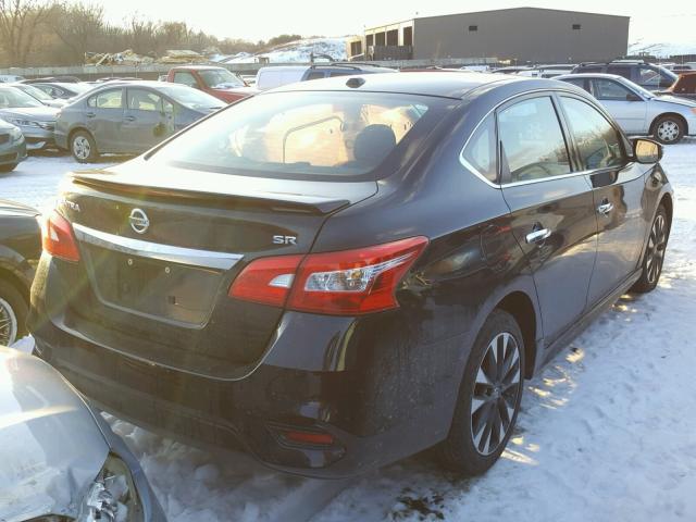 3N1AB7AP4GY276641 - 2016 NISSAN SENTRA S BLACK photo 4