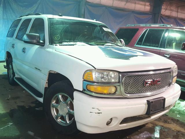 1GKEK63U75J212935 - 2005 GMC YUKON DENA WHITE photo 1