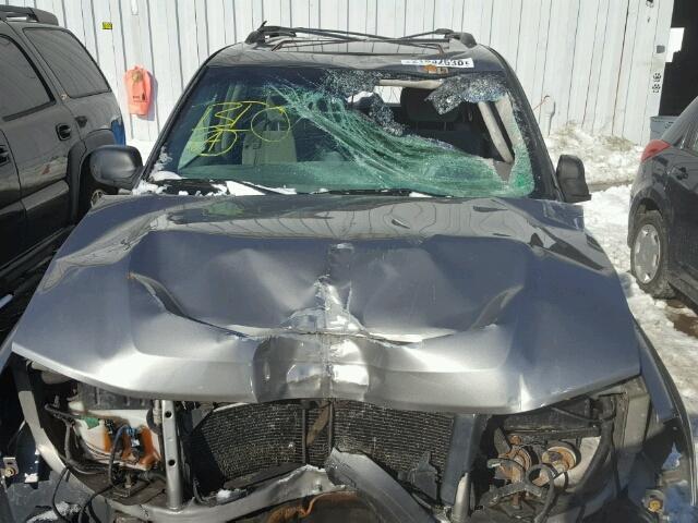 1GNDT13S962236002 - 2006 CHEVROLET TRAILBLAZE SILVER photo 7