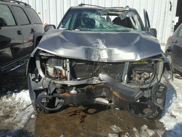 1GNDT13S962236002 - 2006 CHEVROLET TRAILBLAZE SILVER photo 9