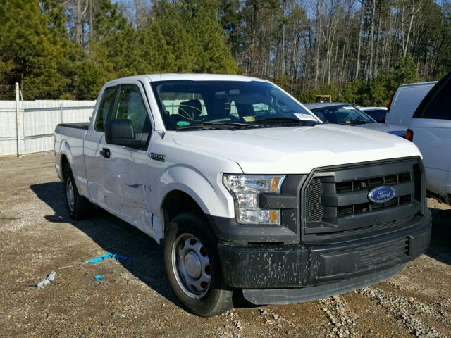 1FTEX1C86GFB95005 - 2016 FORD F150 SUPER WHITE photo 1