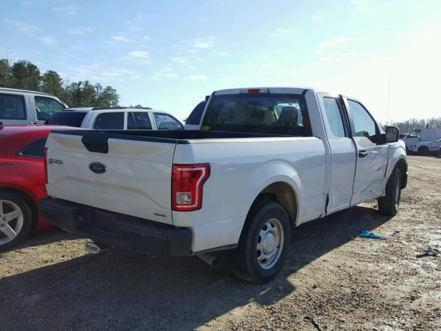 1FTEX1C86GFB95005 - 2016 FORD F150 SUPER WHITE photo 4