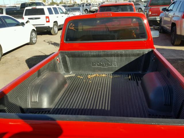 4TANL42N3TZ160222 - 1996 TOYOTA TACOMA RED photo 6