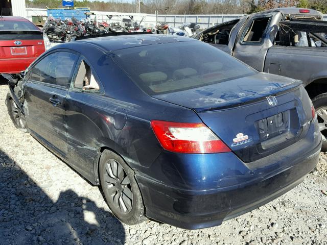 2HGFG11809H513114 - 2009 HONDA CIVIC EX Mavi foto 3