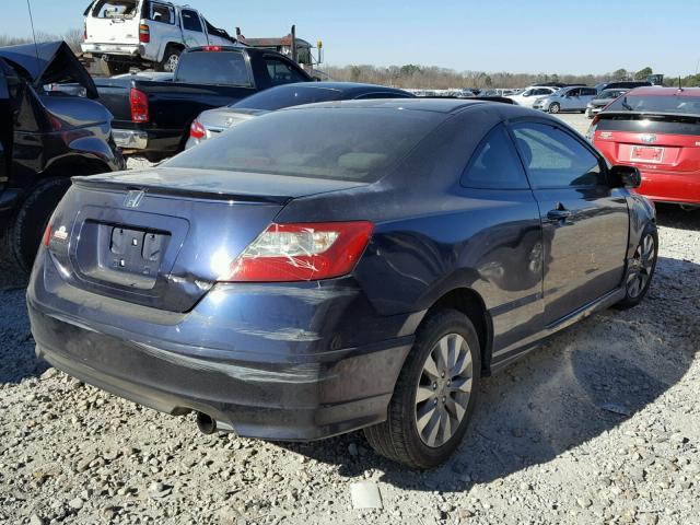 2HGFG11809H513114 - 2009 HONDA CIVIC EX Mavi foto 4