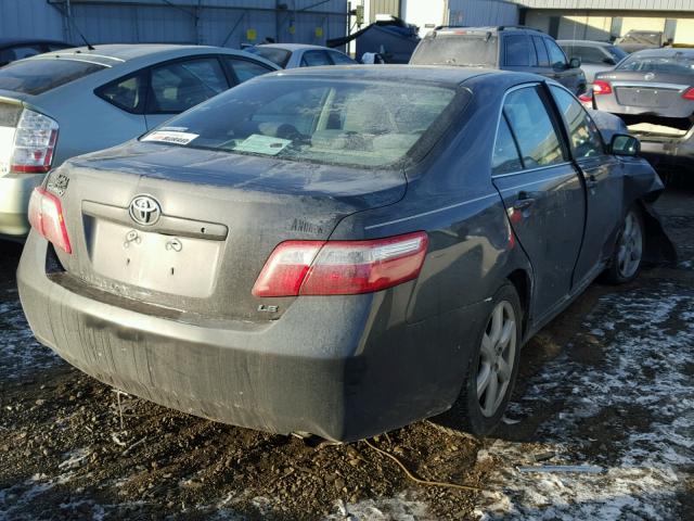 4T1BE46K99U313852 - 2009 TOYOTA CAMRY BASE GRAY photo 4