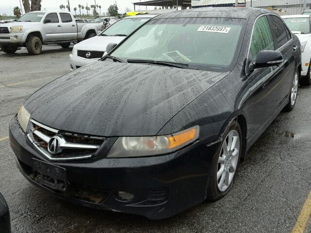 JH4CL96806C028411 - 2006 ACURA TSX BLACK photo 2