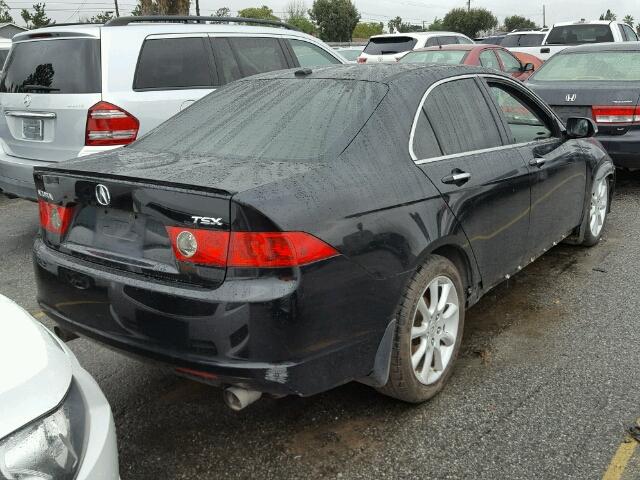 JH4CL96806C028411 - 2006 ACURA TSX BLACK photo 4