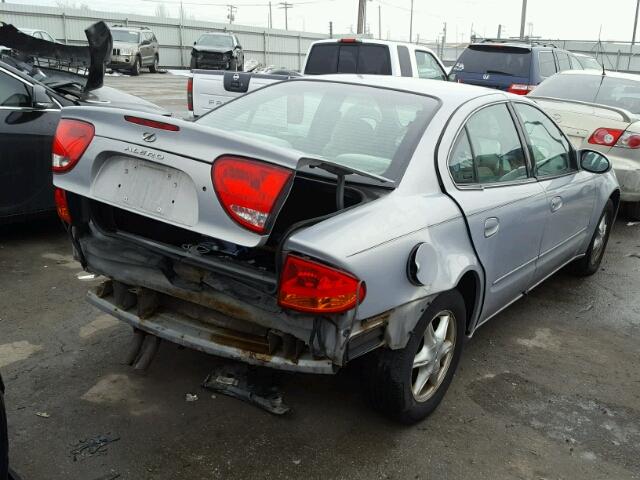 1G3NL52E9XC320140 - 1999 OLDSMOBILE ALERO GL GRAY photo 4