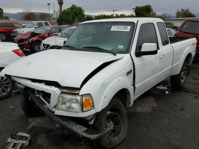 1FTYR14UX6PA85571 - 2006 FORD RANGER SUP WHITE photo 2