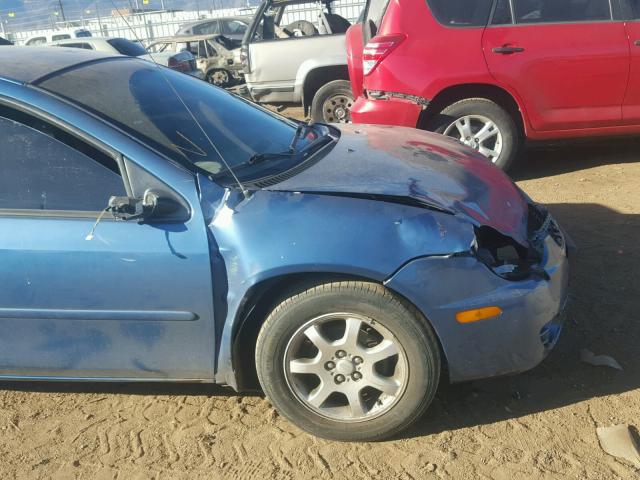 1B3ES56C13D123237 - 2003 DODGE NEON SXT BLUE photo 9