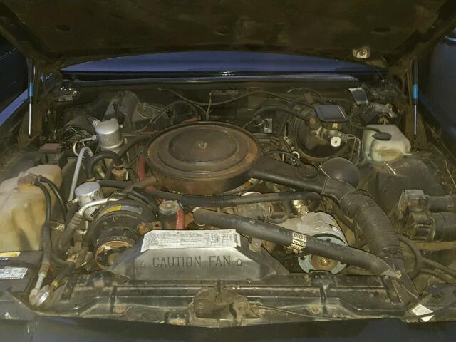 1G4AZ57Y6EE455007 - 1984 BUICK RIVIERA BLACK photo 7