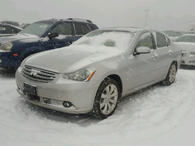 JNKAY01F76M262288 - 2006 INFINITI M35 BASE SILVER photo 2