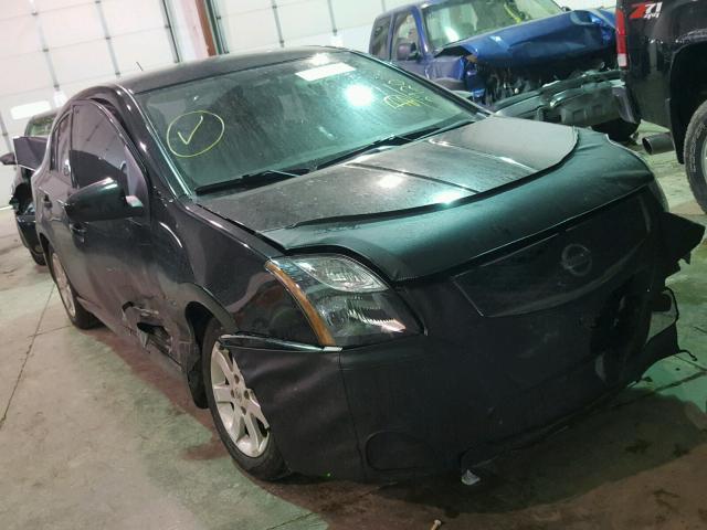 3N1AB6AP6CL703920 - 2012 NISSAN SENTRA 2.0 BLACK photo 1