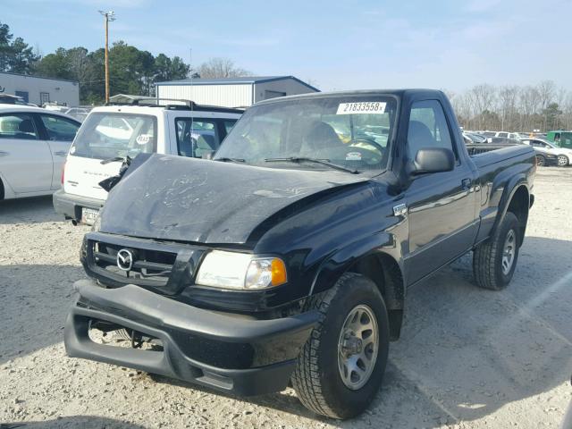 4F4YR12U93TM13592 - 2003 MAZDA B3000 BLACK photo 2