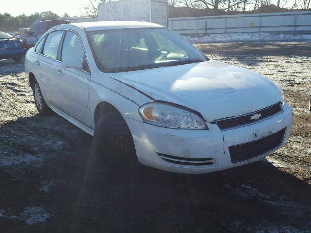 2G1WD5EMXA1263182 - 2010 CHEVROLET IMPALA POL WHITE photo 1