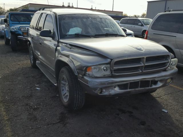 1B4HR28N41F526938 - 2001 DODGE DURANGO SILVER photo 1