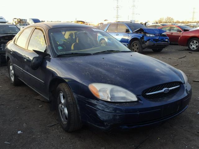 1FAFP53U51G117251 - 2001 FORD TAURUS SE BLUE photo 1