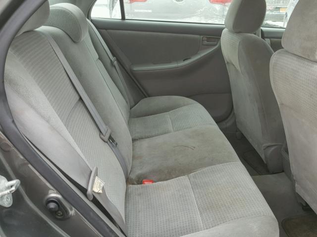 2T1BR32E65C352845 - 2005 TOYOTA COROLLA CE GRAY photo 6