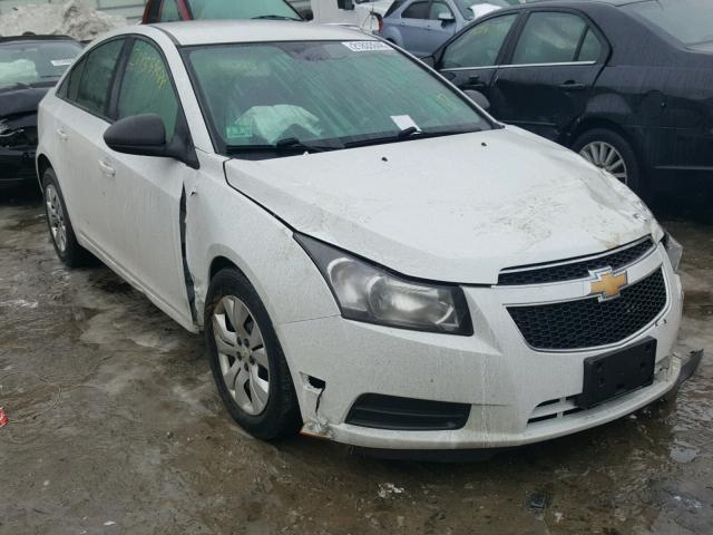 1G1PA5SG8E7479259 - 2014 CHEVROLET CRUZE LS WHITE photo 1