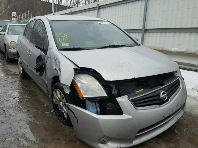 3N1AB6AP7CL632713 - 2012 NISSAN SENTRA 2.0 SILVER photo 1