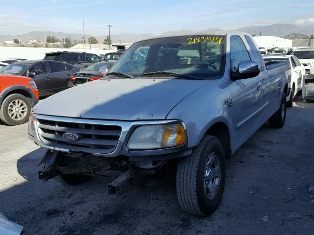 2FTRX17WX1CA70828 - 2001 FORD F150 SILVER photo 2