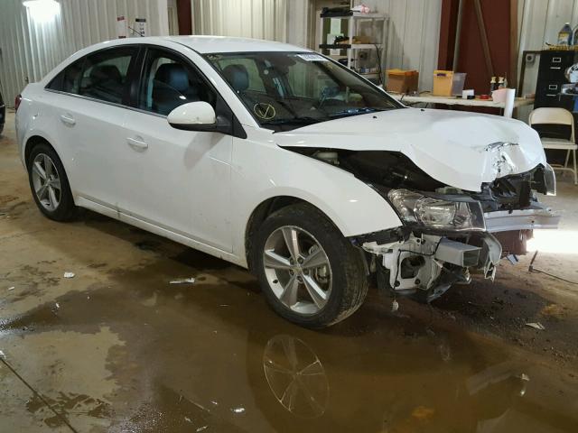 1G1PE5SB6F7206637 - 2015 CHEVROLET CRUZE LT WHITE photo 1