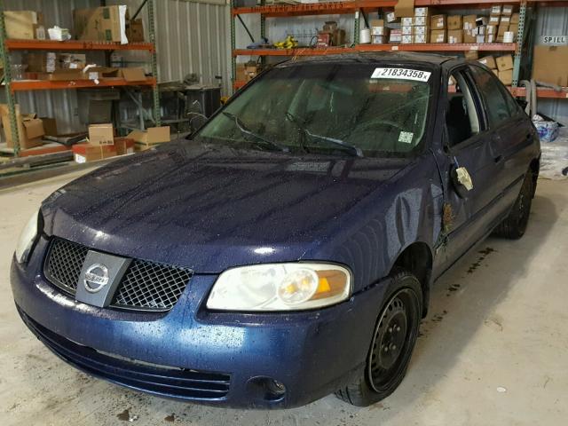 3N1CB51D96L639918 - 2006 NISSAN SENTRA 1.8 BLUE photo 2