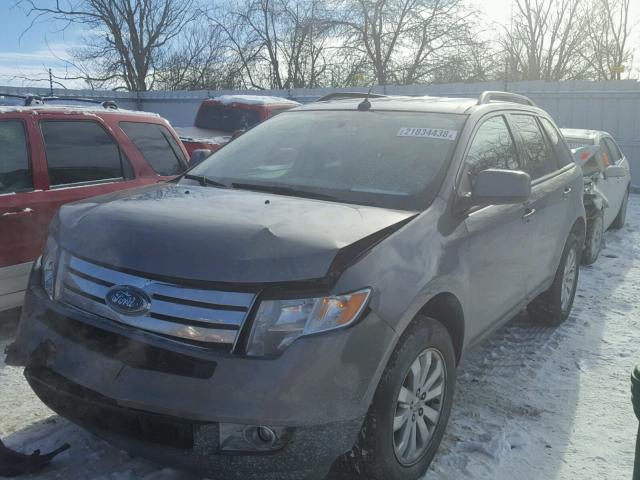 2FMDK3JC4ABA84180 - 2010 FORD EDGE SEL GRAY photo 2