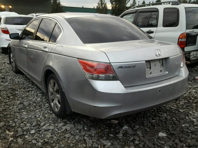 1HGCP26808A073961 - 2008 HONDA ACCORD EXL SILVER photo 3