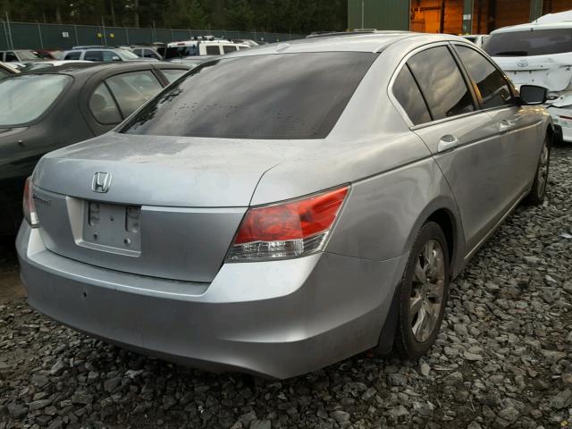 1HGCP26808A073961 - 2008 HONDA ACCORD EXL SILVER photo 4