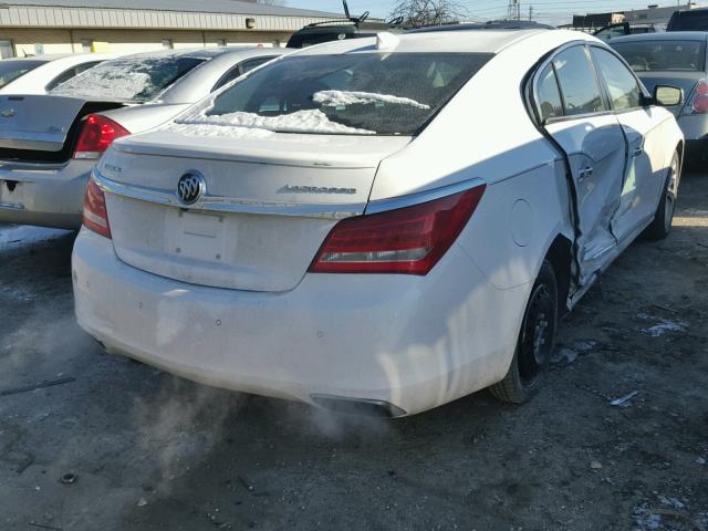 1G4GB5G35GF209713 - 2016 BUICK LACROSSE WHITE photo 4