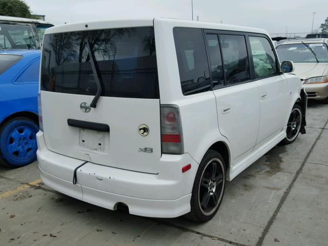 JTLKT324754001779 - 2005 TOYOTA SCION XB 白色 照片 4