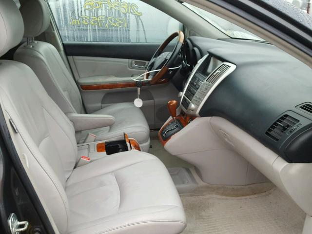 2T2HA31U65C062661 - 2005 LEXUS RX 330 GRAY photo 5