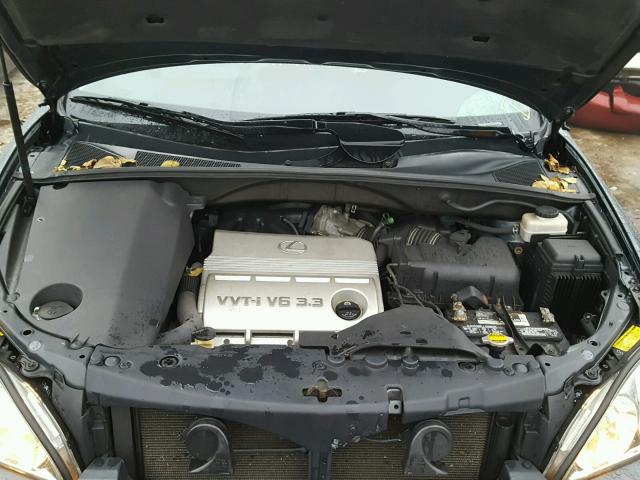 2T2HA31U65C062661 - 2005 LEXUS RX 330 GRAY photo 7